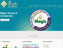 Tablet Screenshot of magicgrp.com